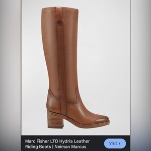 Marc Fisher Hydria Leather Riding Boots